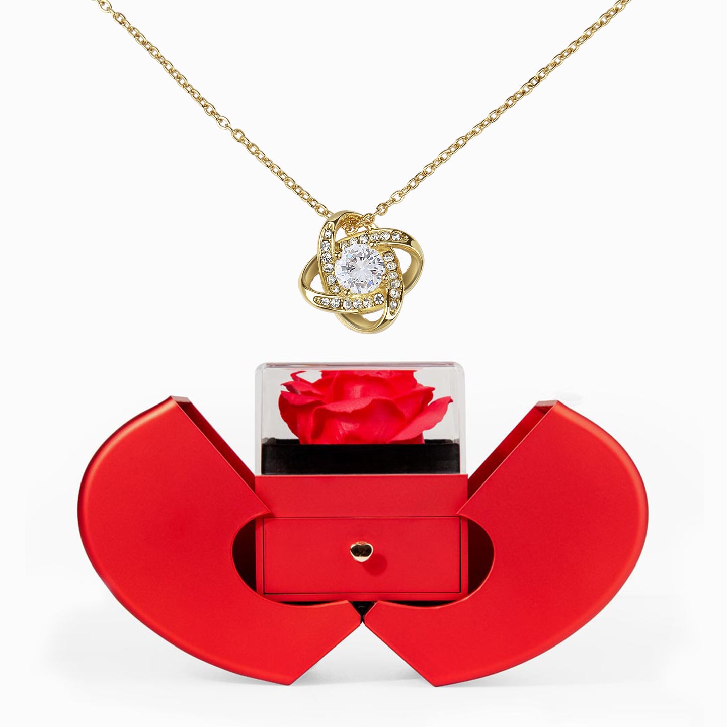 To My Beautiful Wife-Sail through the Storm Together- Forever Rose Heart Box- Valentine