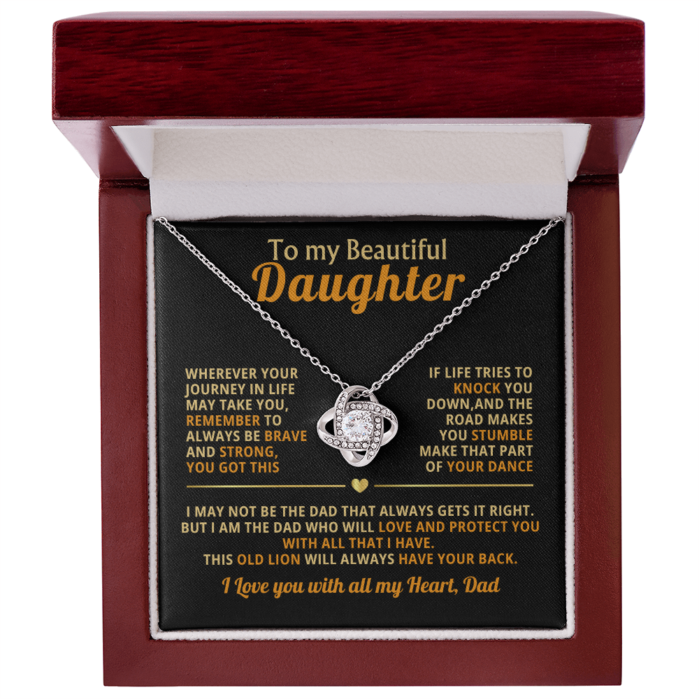 To my beautiful Daughter- This Old Lion