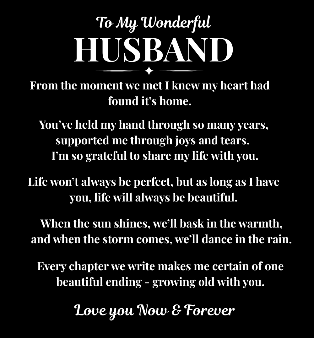 Husband Watch with Message Card - Perfect Gift for Special Occasions
