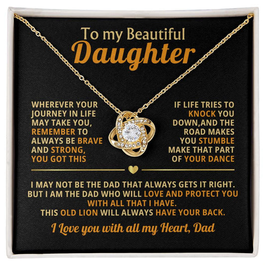 To my beautiful Daughter- This Old Lion