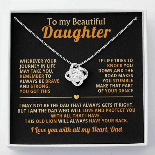 To my beautiful Daughter- This Old Lion