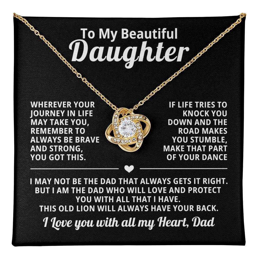 To My Beautiful Daughter- This Old Lion