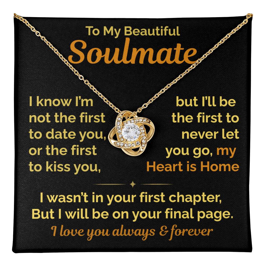To My Beautiful Soulmate- Imagine her face when opens this Gift-A Moment she will always remember