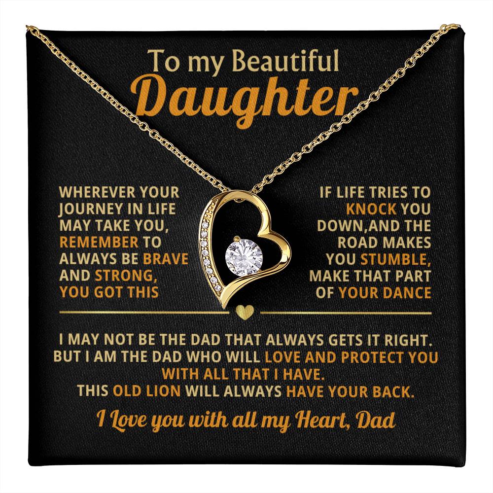 To my Beautiful Daughter-This Old Lion- Forever Love