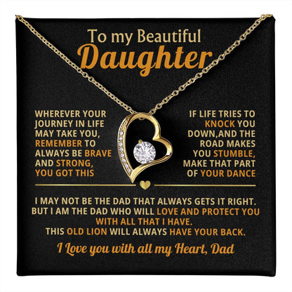 To my Beautiful Daughter-This Old Lion- Forever Love