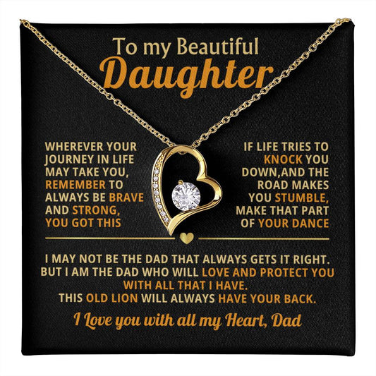 To my Beautiful Daughter-This Old Lion- Forever Love
