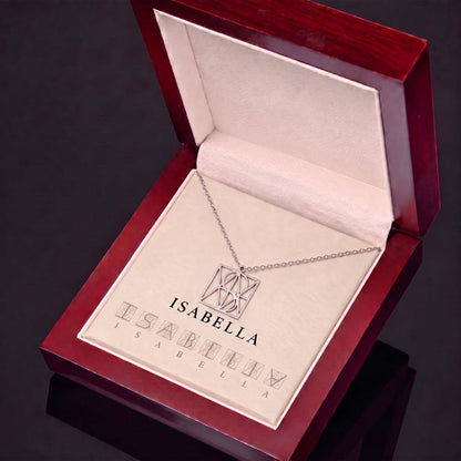 Unique Custom Monogram Name Necklace – for Daughter, Grandaughter, Partner, Wife or Friend.
