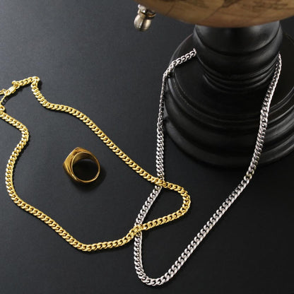Gift to Son from Dad - Cuban link Chain with greeting card