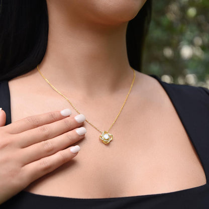 To My Beautiful Daughter Love Knot Necklace Gift from Dad