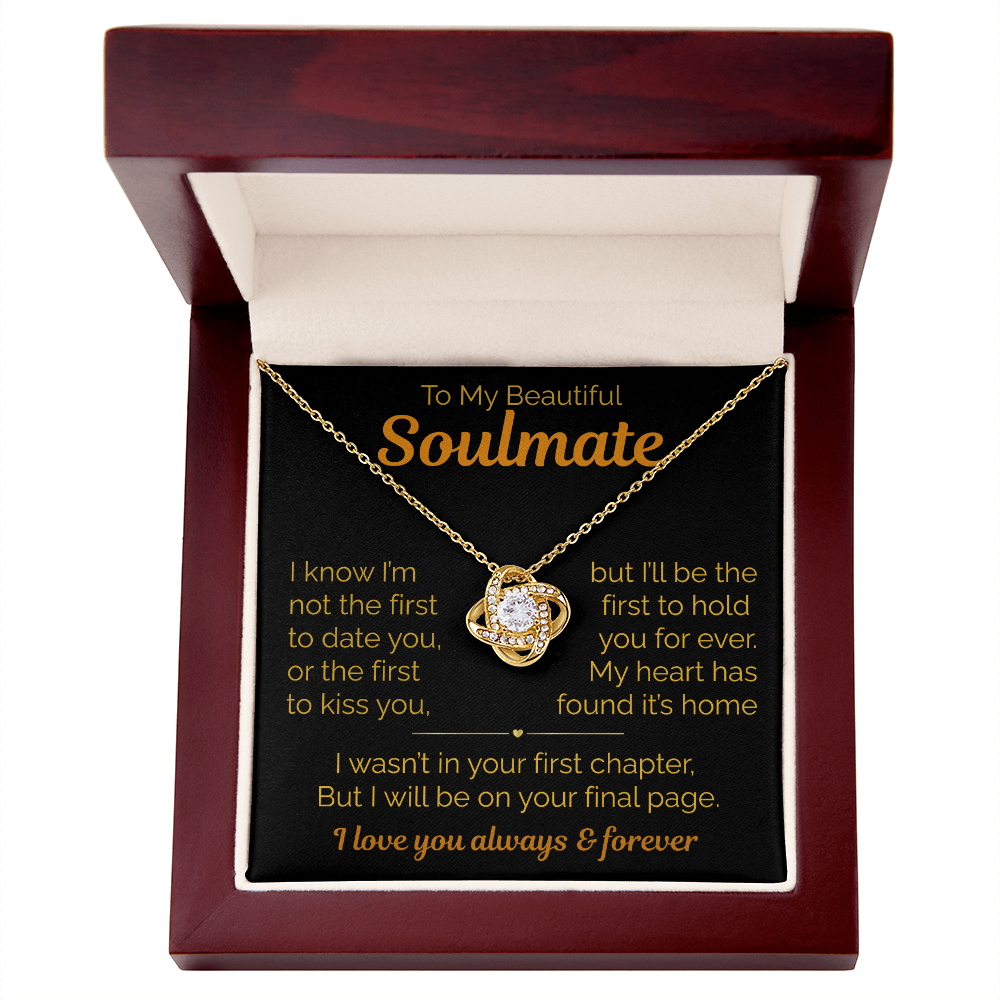 To My Beautiful Soulmate- My Heart has found it's Home- The Perfect Gift to tell your loved one how you feel