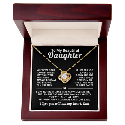 To My Beautiful Daughter- This Old Lion