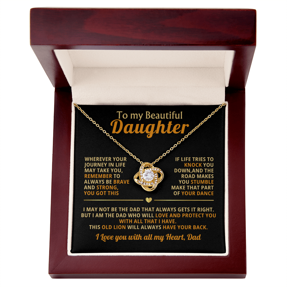 To my beautiful Daughter- This Old Lion