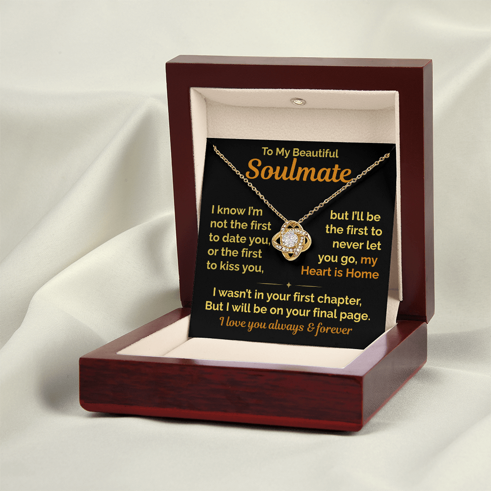 To My Beautiful Soulmate- Imagine her face when opens this Gift-A Moment she will always remember