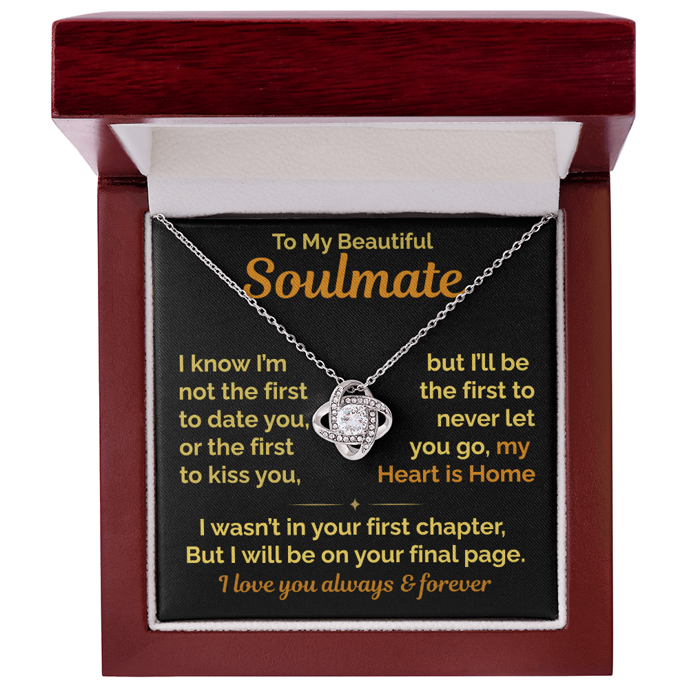 To My Beautiful Soulmate- Imagine her face when opens this Gift-A Moment she will always remember