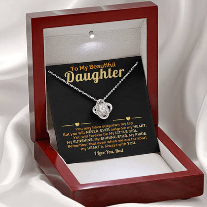 Beautiful Daughter-My Heart is always with you-I Love You, Dad
