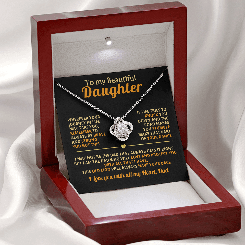 To my beautiful Daughter- This Old Lion