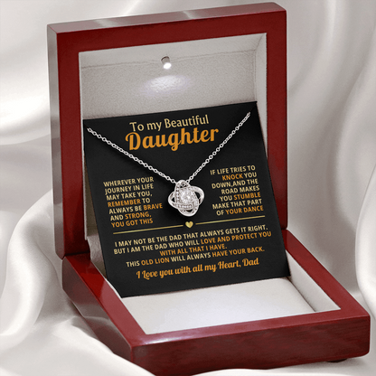 To my beautiful Daughter- This Old Lion