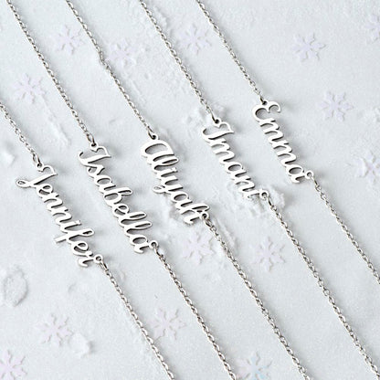 Gift for Wife Personalized Name Necklace