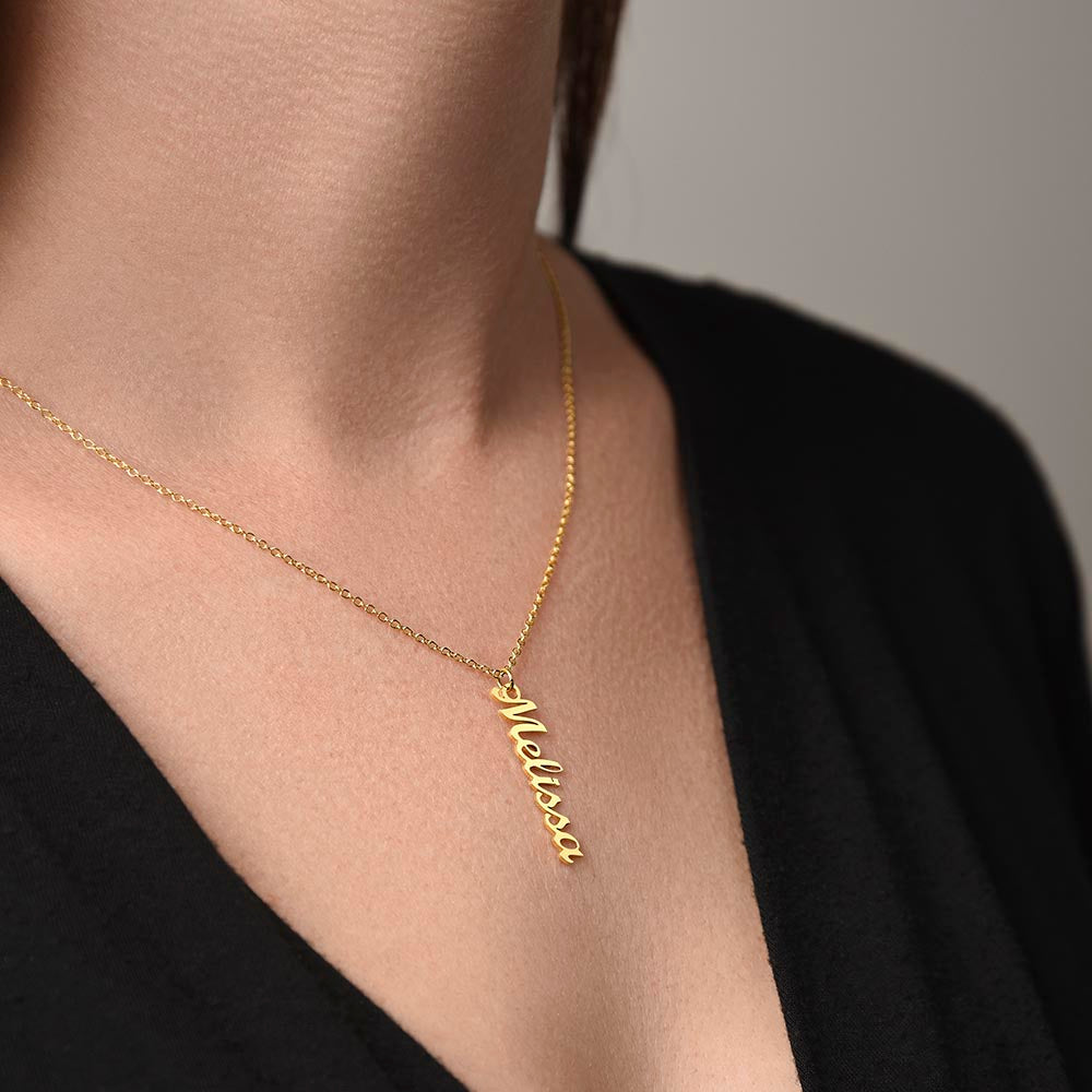 Personalized Name Necklace- To Daughter from Mom
