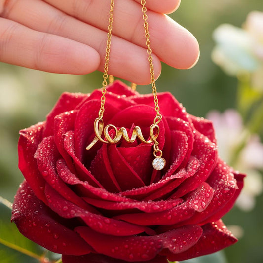 Anniversary I Love you this much Necklace
