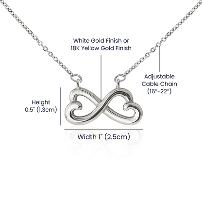 Happy Anniversary - Endless Love Neckalace-I Love you this much