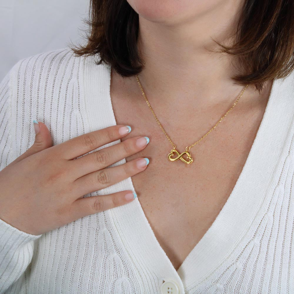 Happy Anniversary - Endless Love Neckalace-I Love you this much