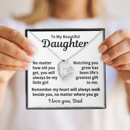 Beautiful Daughter- My Heart Will Always Walk Beside You