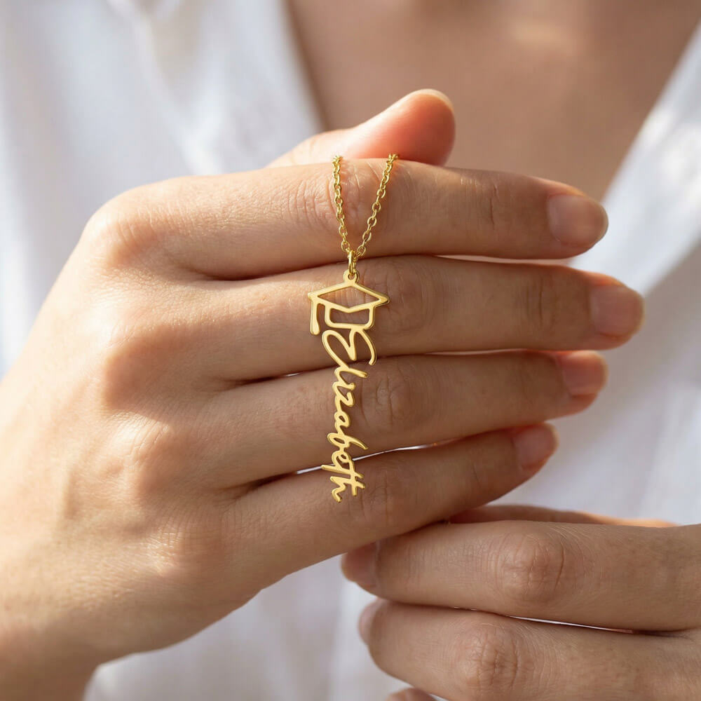 Daughter-Graduation Personalized Name Necklace