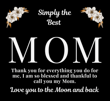 Mom Rose Box-Love Knot Necklace-Simply the Best