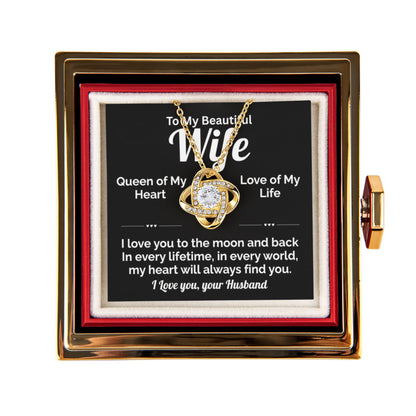 Beautiful Wife-Queen of my Heart-Love of My Life-Rose Box