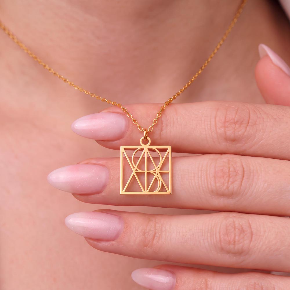 Unique Custom Monogram Name Necklace – for Daughter, Grandaughter, Partner, Wife or Friend.