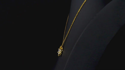 To My Beautiful Wife-Love Knot Necklace- Eternal Rose Heart Box- Sail through the Storm Together Valentine's day