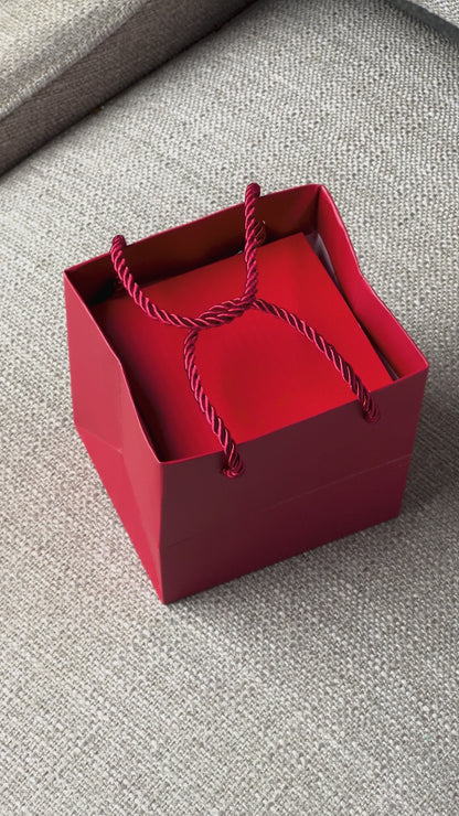 Mom Rose Box-Love Knot Necklace-Simply the Best